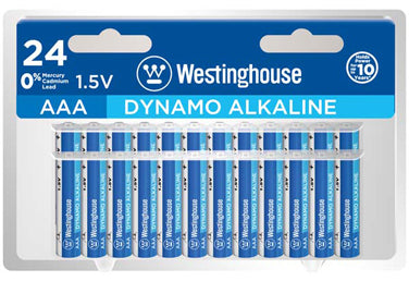 Westinghouse AAA Dynamo Alkaline Clamshell Pack of 12