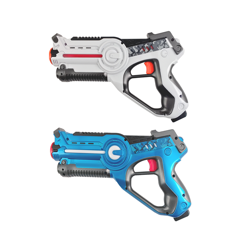 Laser Tag Gun Set Set of Two Shop Batteries and Things