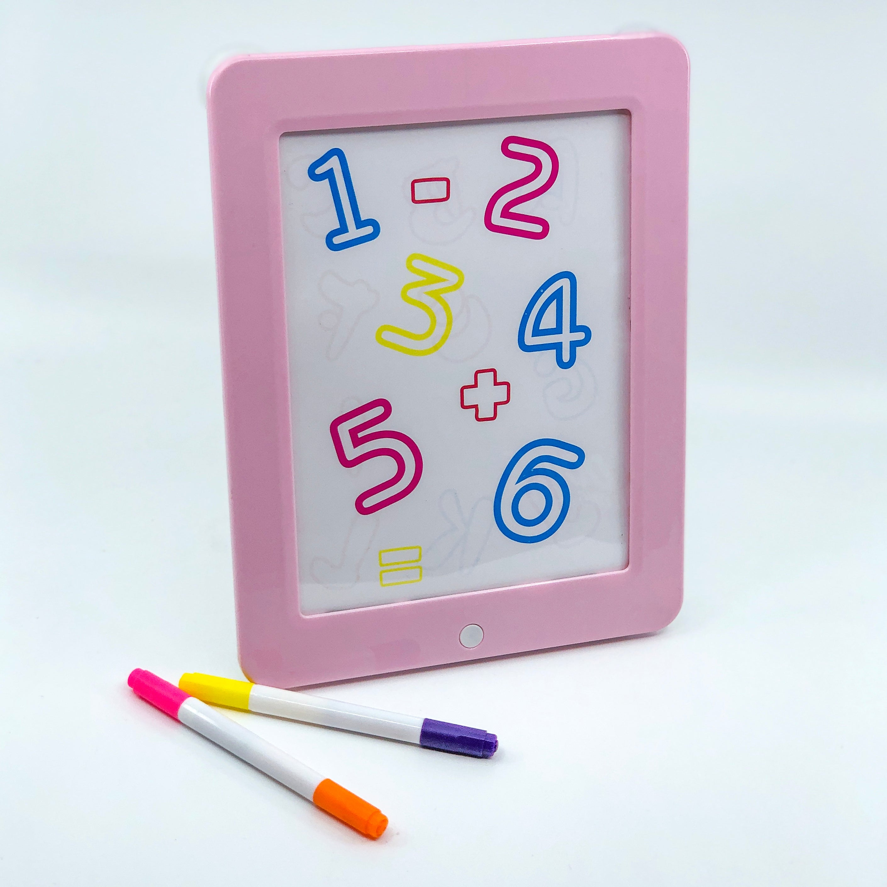 Light-up Dry-Erase Drawing Board - Pink