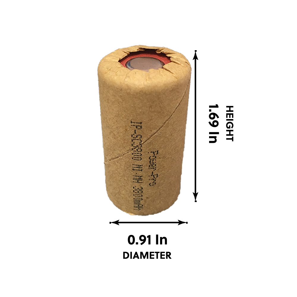 IP Power High Rate Sub C Ni-Mh 3800mAh