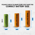 IP Power Ni-Mh A 2300mAh Rechargeable Flat Top Battery Bulk