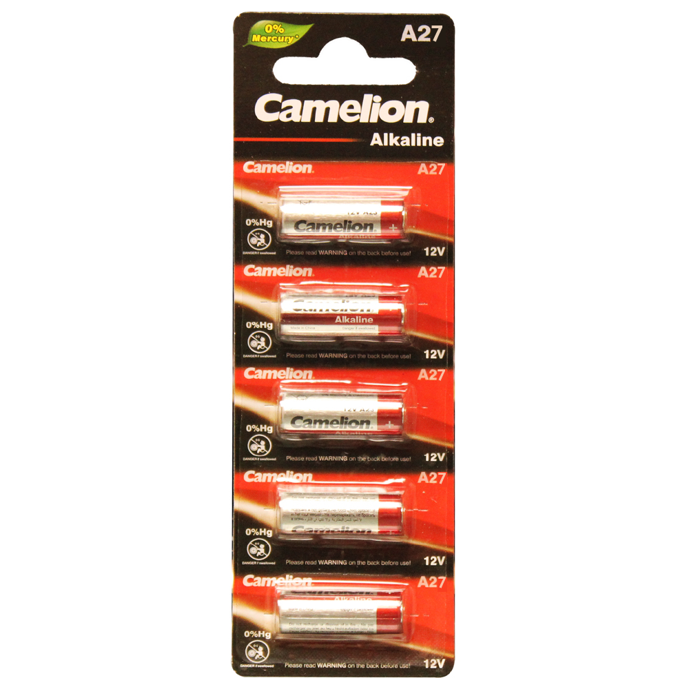 Camelion A27 12V Alkaline Battery (Two Packaging Options) – Shop Batteries  and Things