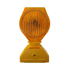 Solar Powered Amber LED Barricade Light 3-Way With 2 Nickel Metal Hydride Rechargeable Batteries