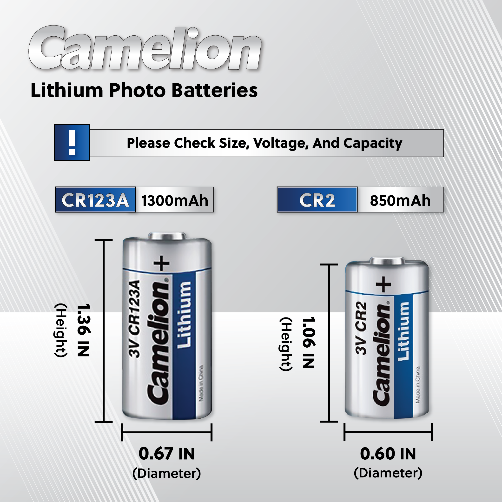 Camelion CR2 3V Lithium