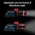 Radius™ Zoom Clip-On COB LED Cap Light - 12-Piece Display