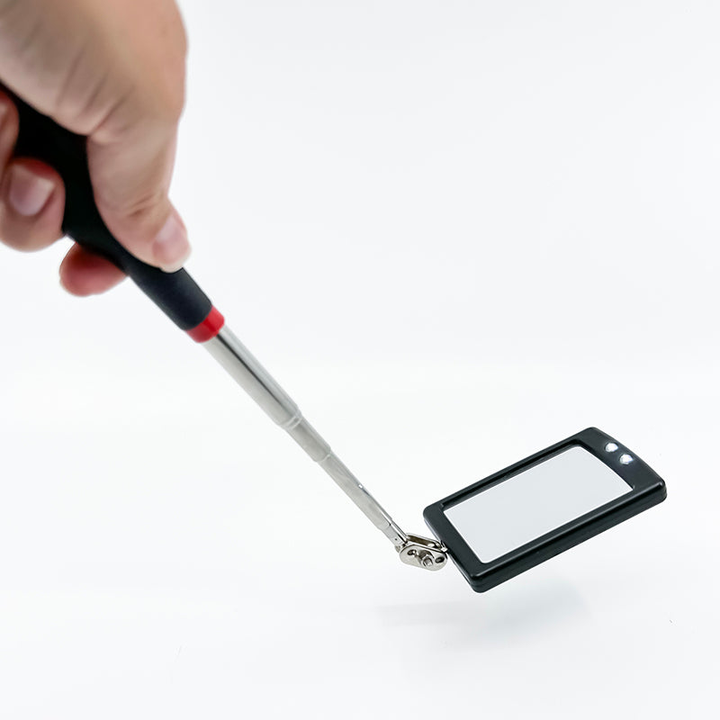 Reveal Telescoping Inspection Tool with LED Lighted Mirror - 12 Piece Display