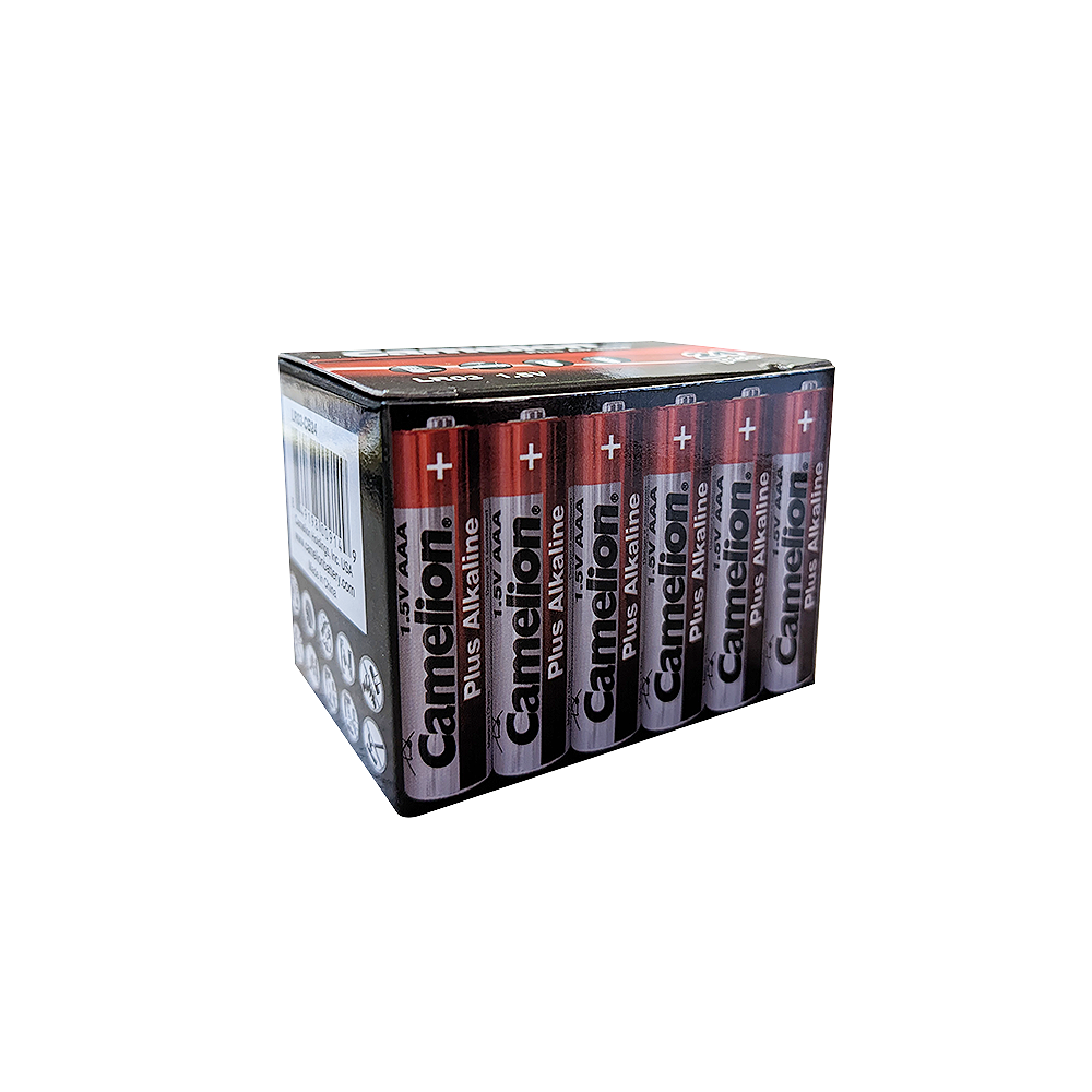Camelion AAA Plus Alkaline 24 Pack Box