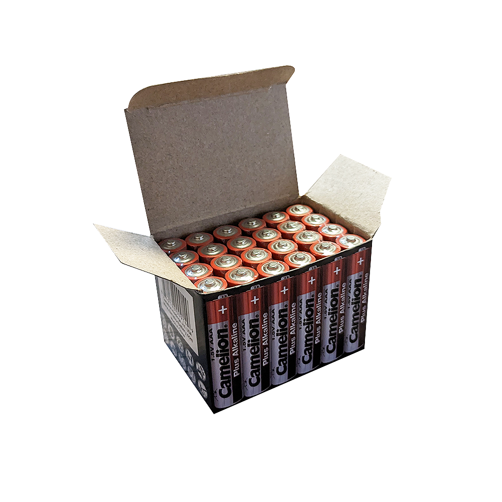 Camelion AAA Plus Alkaline 24 Pack Box