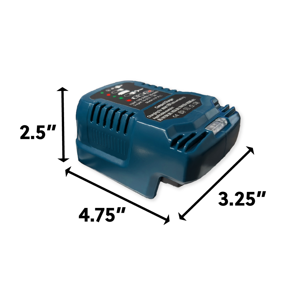 Drill Pack Charger: Compatible For Makita 18V Li-Ion Drill Pack Battery