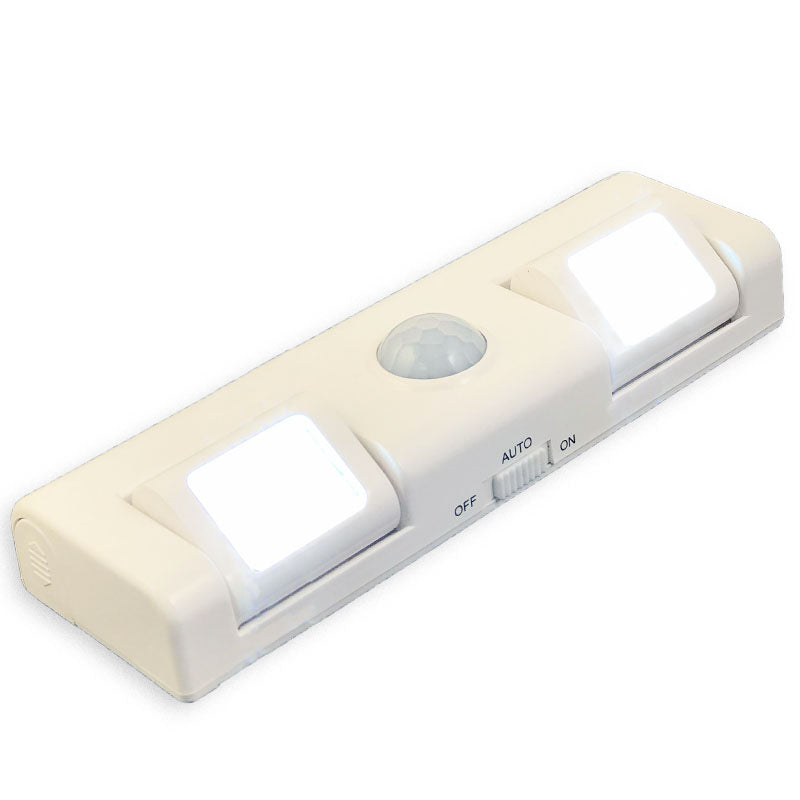 Motion Sensor Under Cabinet Light With Dual COB LED Lights | 6-Piece Display