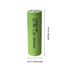 Camelion AA Ni-Mh 2000mAh Rechargeable Flat Top Battery