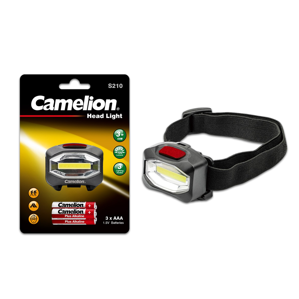 Camelion S210 Head Lamp Blister Pack of 1