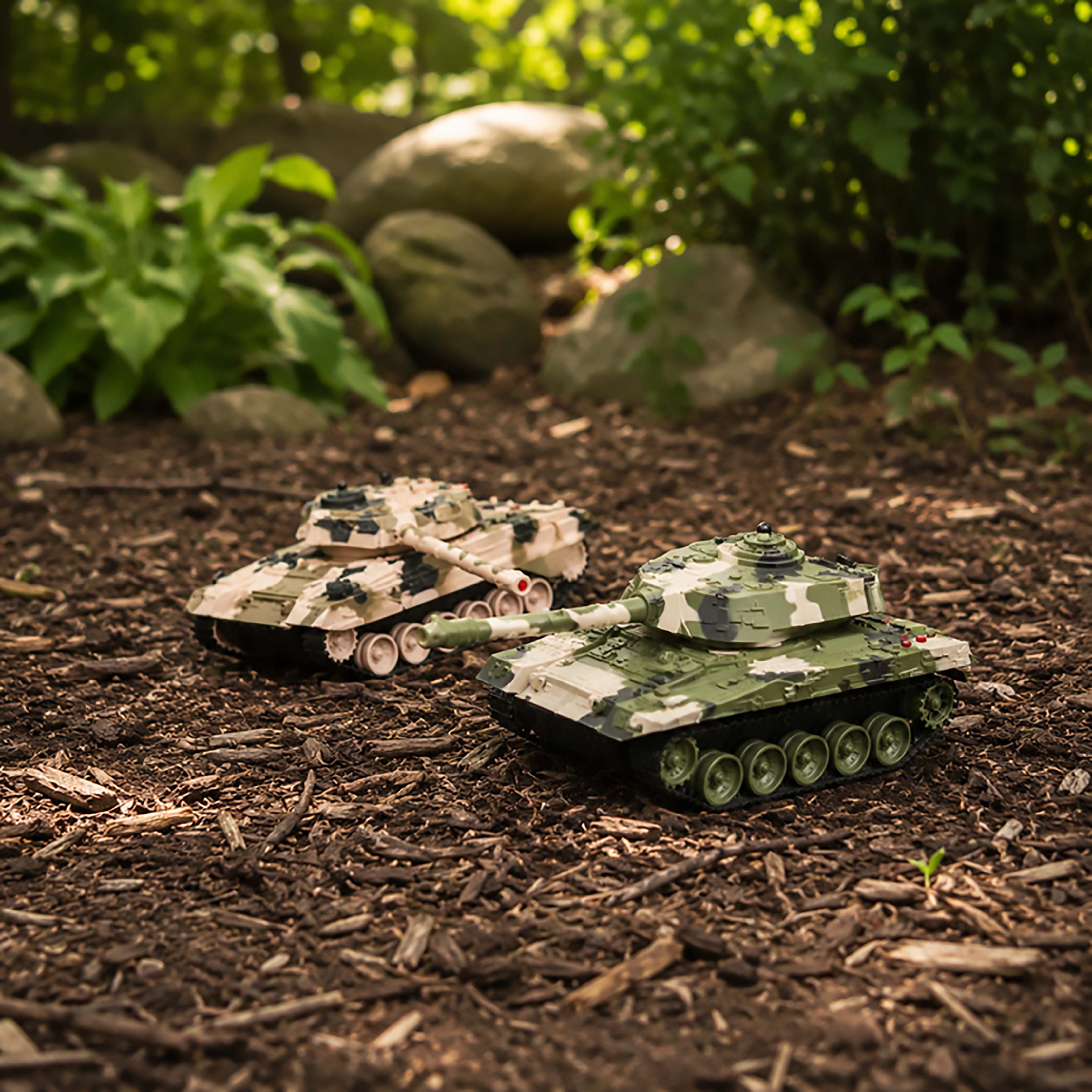 Flipo RC Battle Tank Set