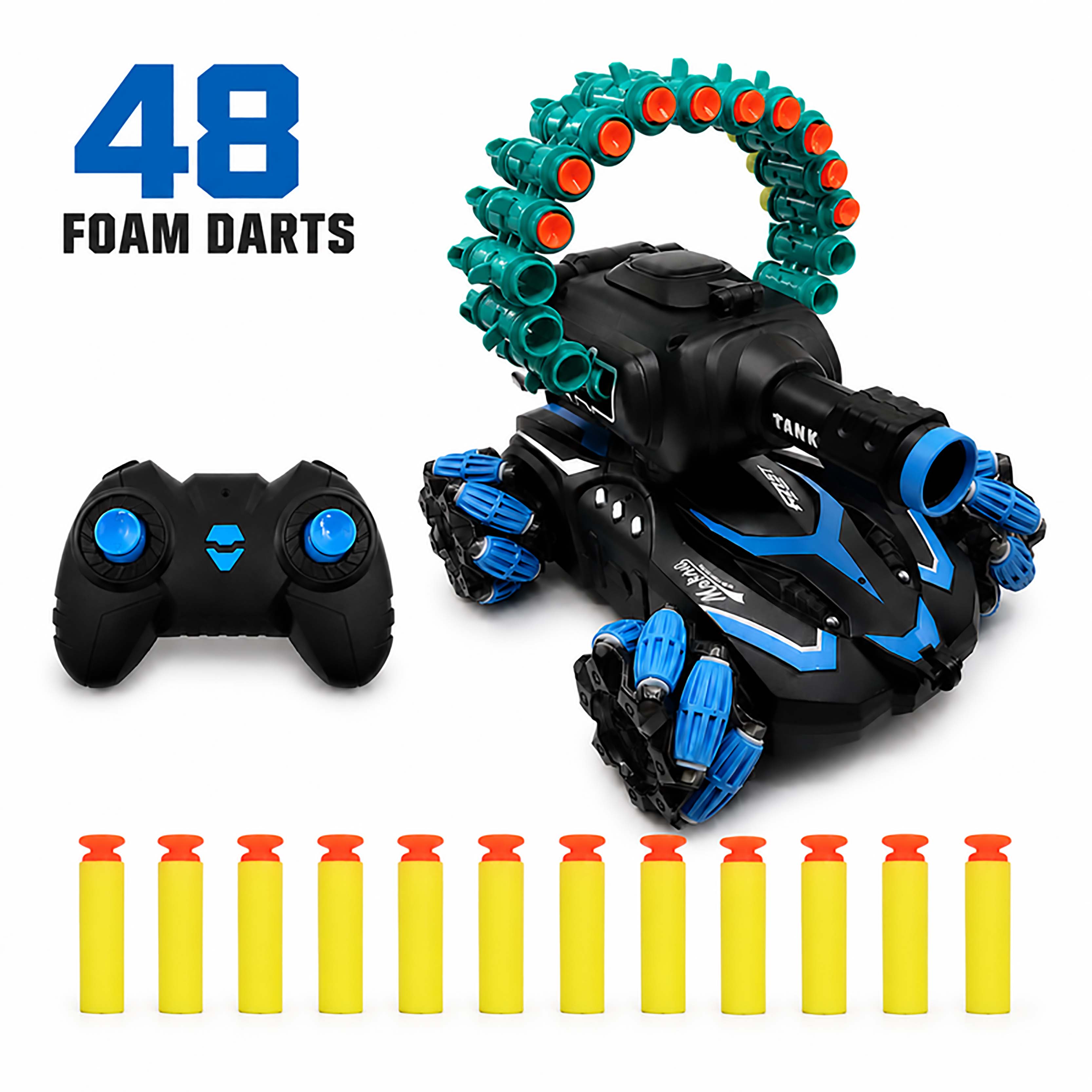 Flipo Dart Blaster RC Tank