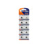 PK Cell AG3 Alkaline Button Cell Batteries Blister 10Pk