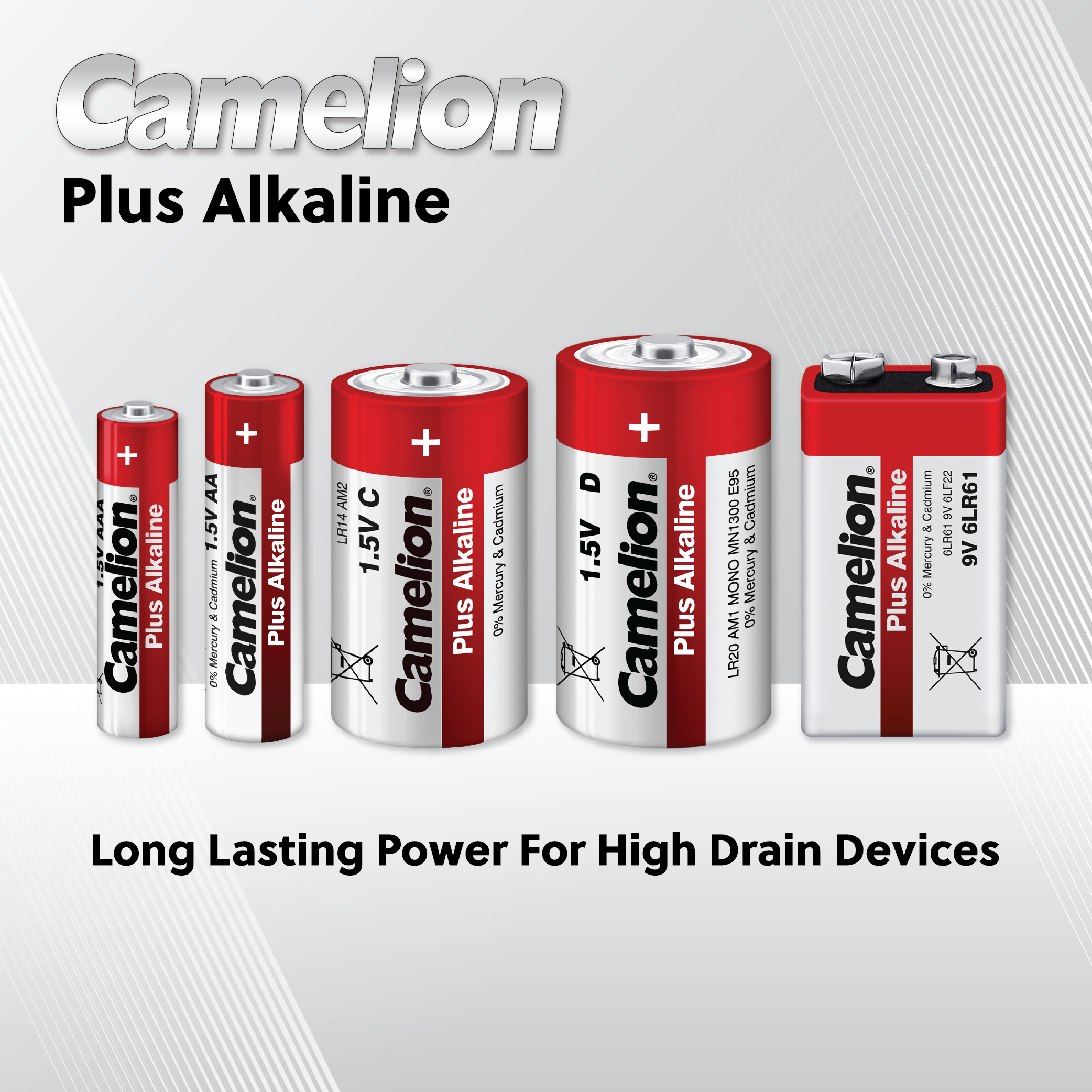 Camelion AA Plus Alkaline 24 Pack