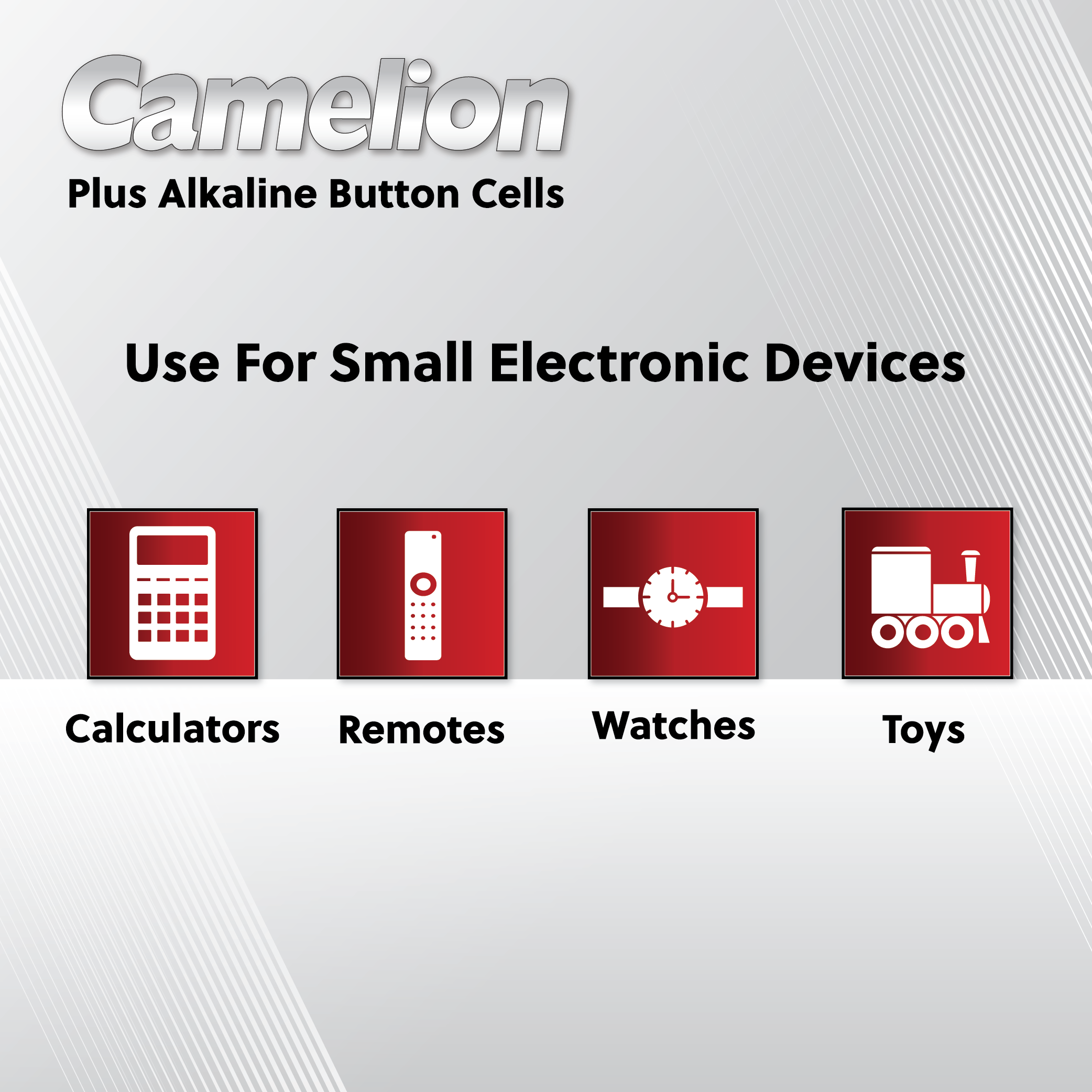 Camelion AG3 / 392 / LR41 1.5V Alkaline Button Cell Battery (Two Packaging Options)