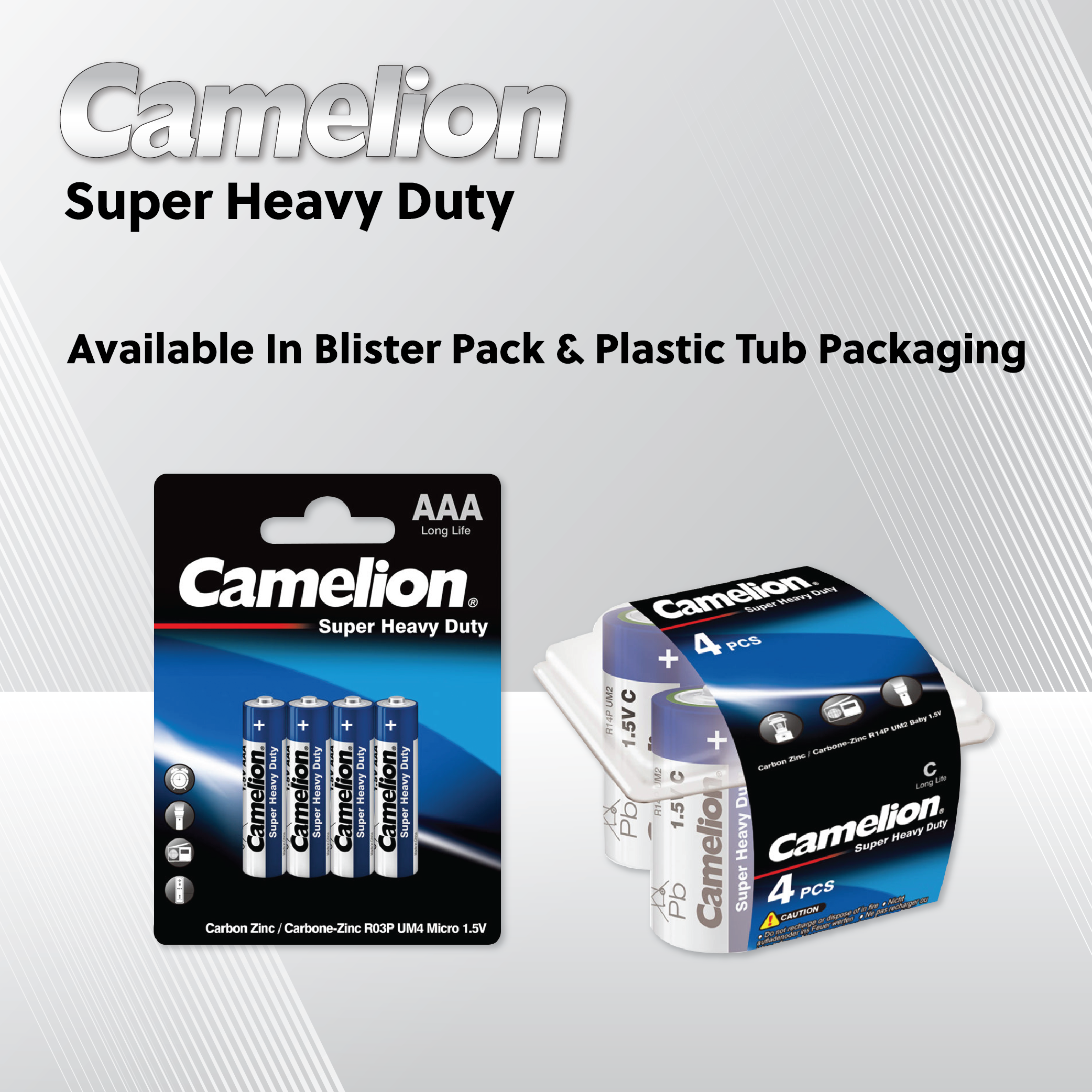 Camelion C Super Heavy Duty 2pk