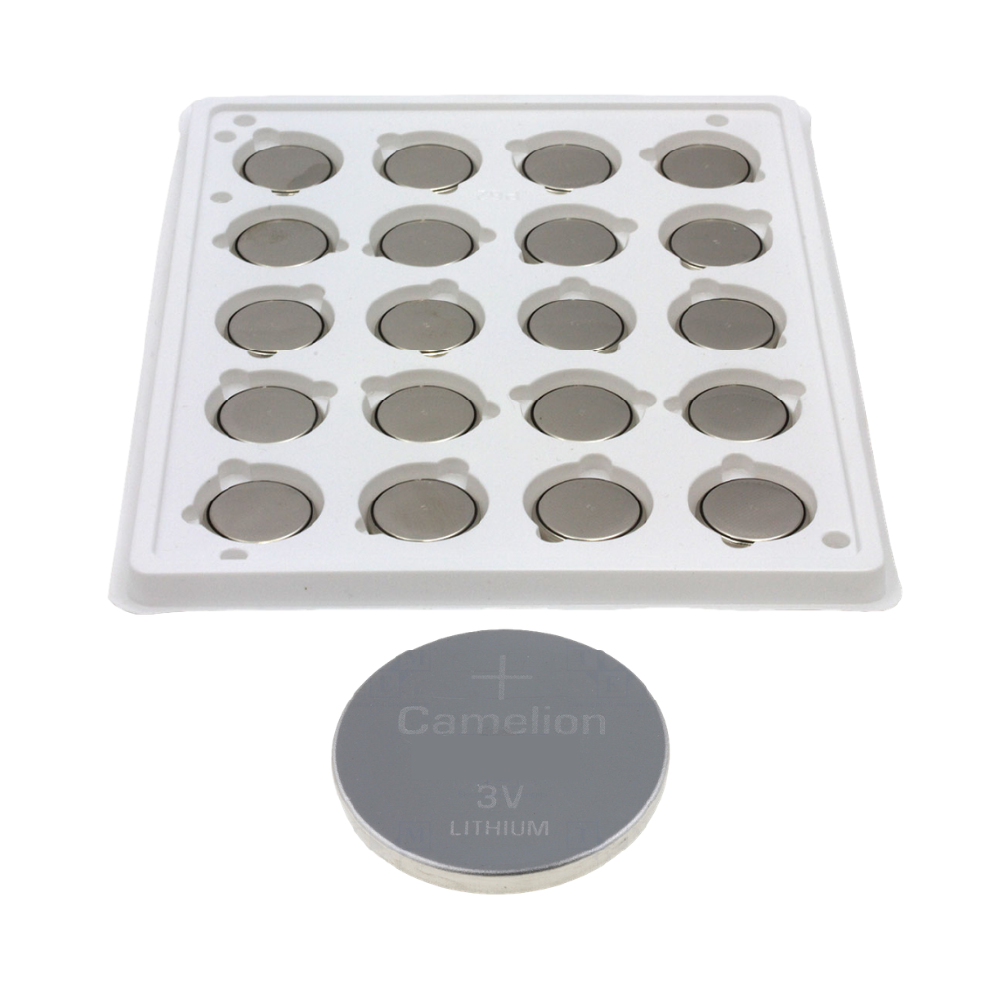 Camelion CR1620 3V Lithium Primary Coin Cell Battery (Three Packaging Options) - Non Rechargeable