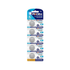 PK Cell CR2025 3V Lithium Primary Coin Cell Battery Blister 5Pk - Non Rechargeable