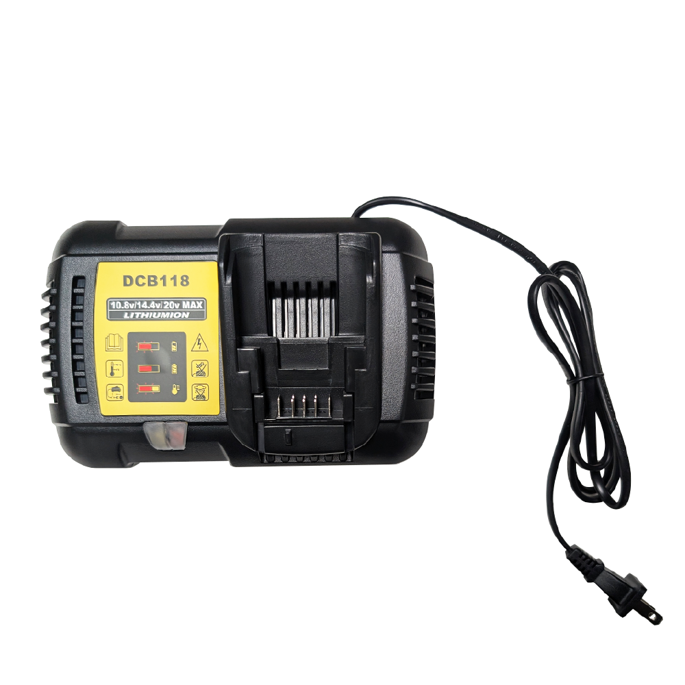 NEW: Drill Pack Charger: Compatible For Dewalt 10.8V / 14.4V / 20V Lithium Ion Drill Pack Batteries