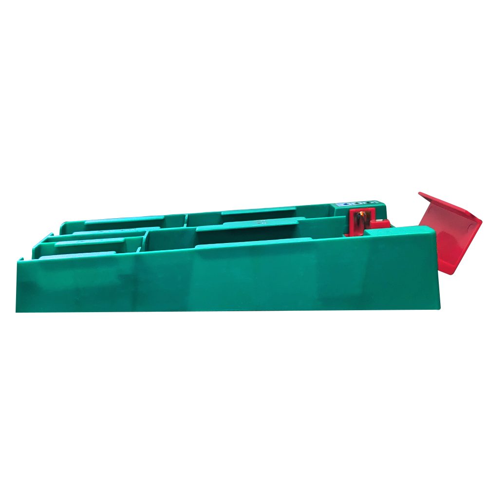 EMPTY Generic Battery Storage Holder with Built-in Battery Tester (Holds 22 Batteries)