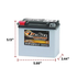 Deka ETX12 12V 10Ah Motorsport Battery