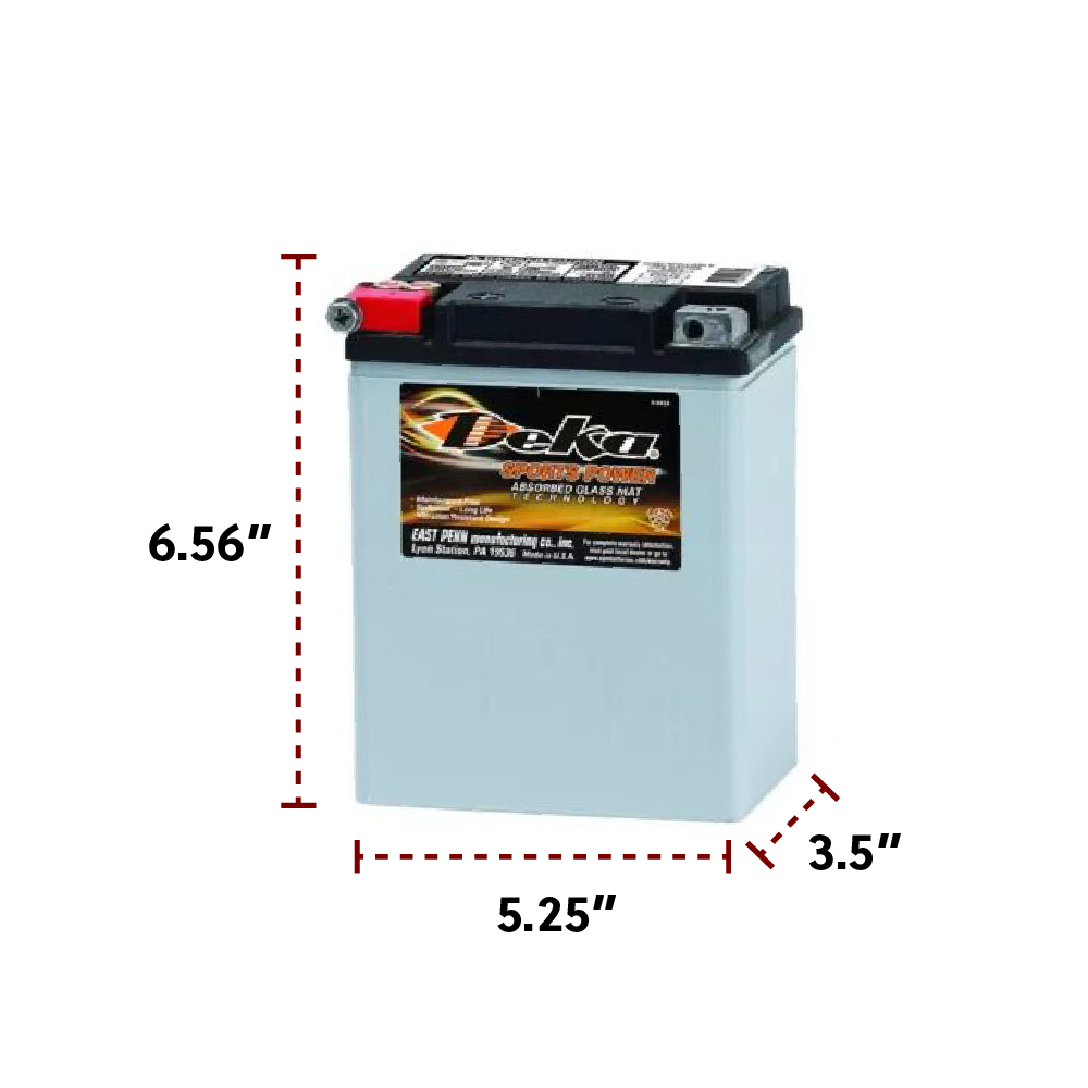 Deka ETX15 12V 13Ah Motorsport Battery