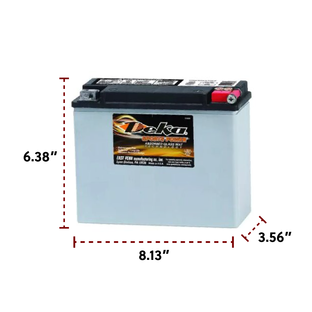 Deka ETX18L 12V 20Ah Motorsport Battery