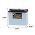 Deka ETX18L 12V 20Ah Motorsport Battery