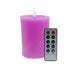 Pacific Accents Flameless Elite Collection - 4" Spring Wax Pillars