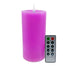 Pacific Accents Flameless Elite Collection - 6" Spring Wax Pillars