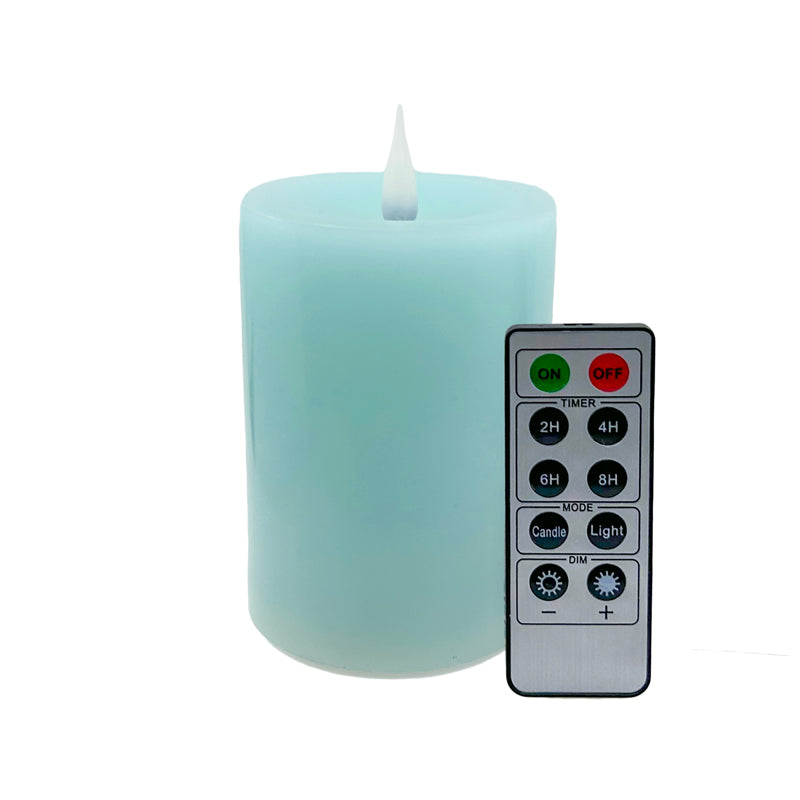 Pacific Accents Flameless Elite Collection - 4" Spring Wax Pillars