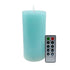 Pacific Accents Flameless Elite Collection - 6" Spring Wax Pillars