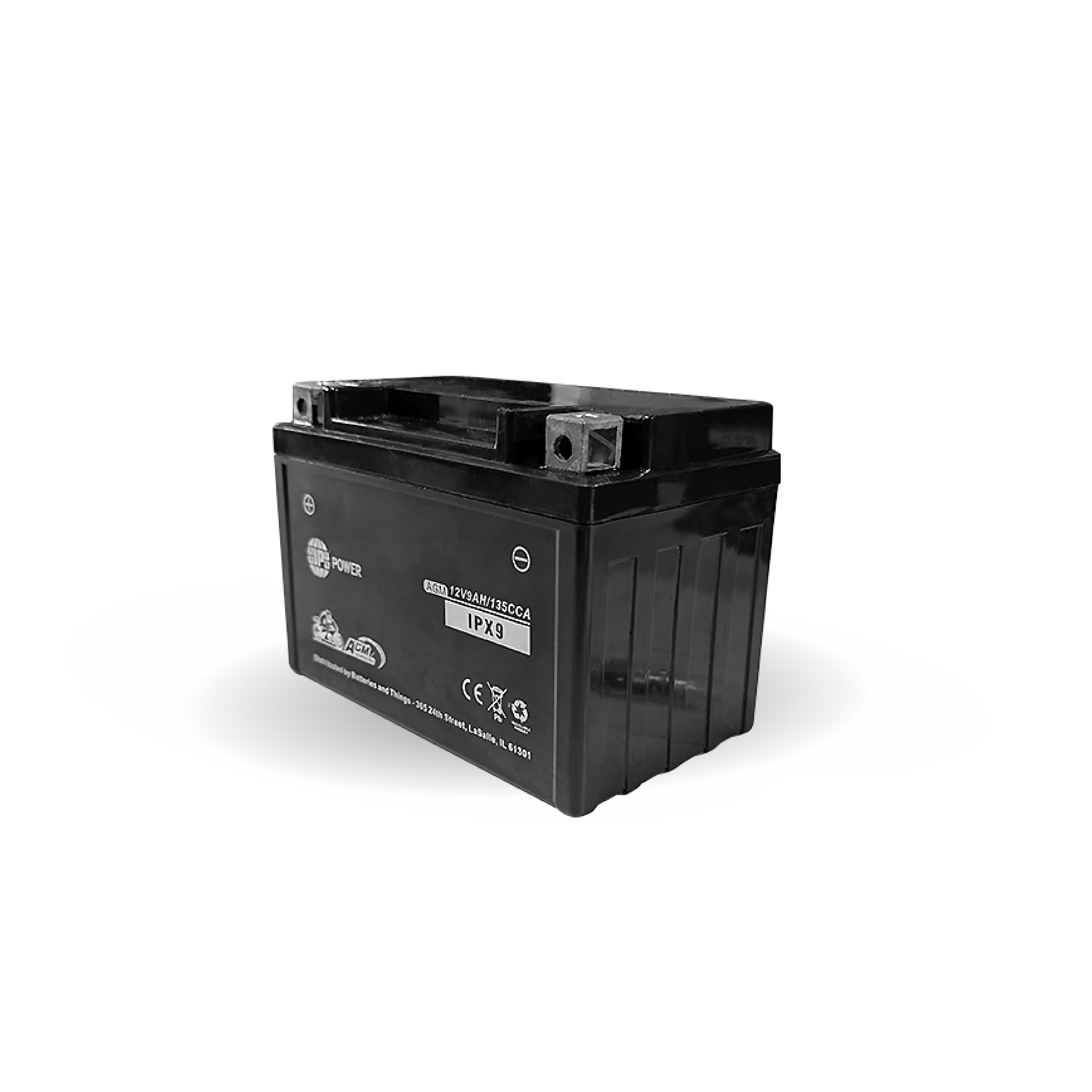 IP POWER IPX9 AGM Motorsport Battery