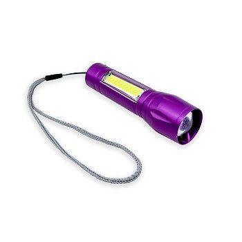 Micro Stinger Color Rechargeable LED Flashlight & COB LED Work Light