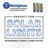 Westinghouse Life-PO4 18500 3.2v 1000mah Solar Rechargeable Cardboad Box of 8