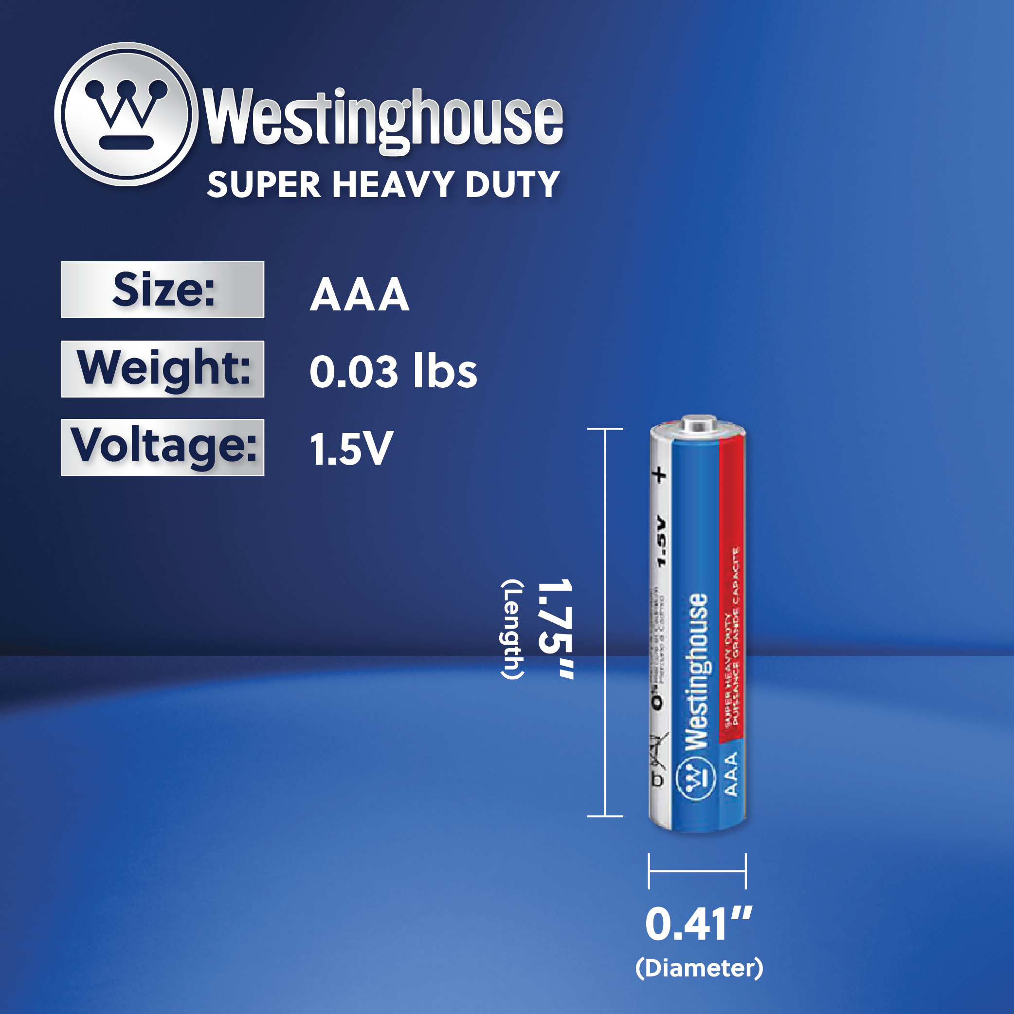 Westinghouse AAA Super Heavy Duty 24pk Tub