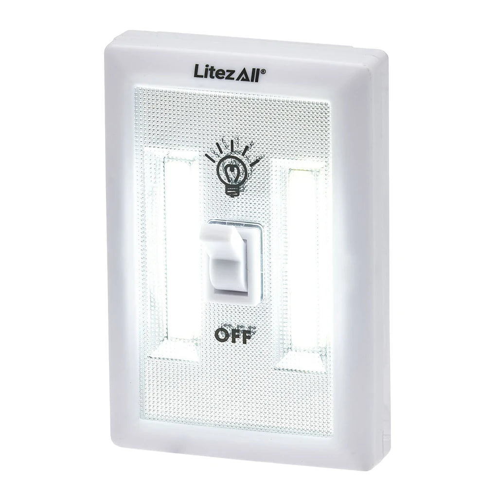LitezAll COB LED Cordless Switch Light Display – Batteries and Things ...