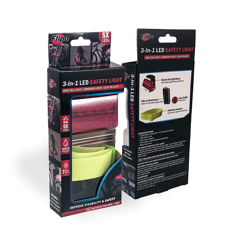 3-In-1 LED Safety Light โ Shop Batteries and Things