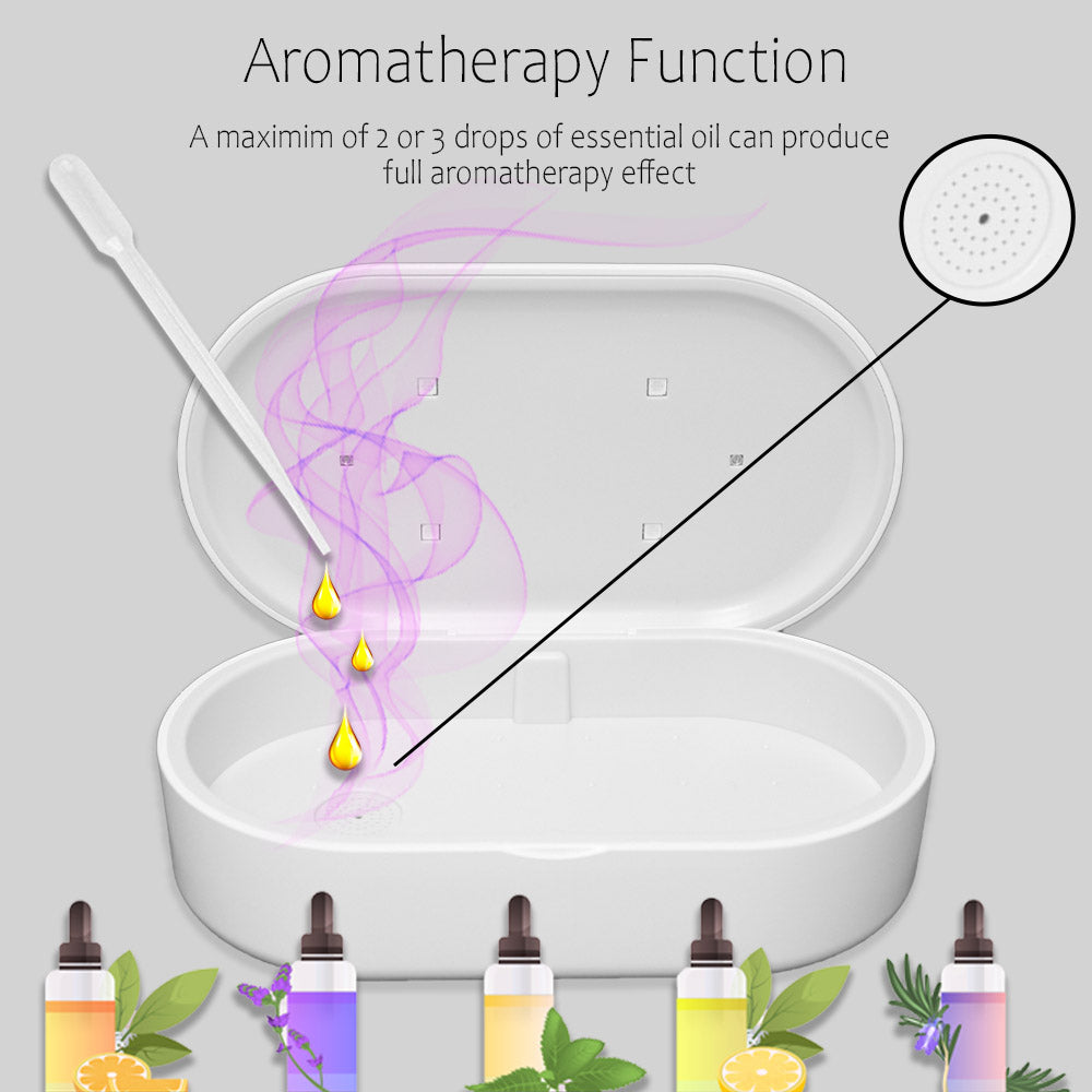 wholesale, wholesale pricing, wholesale sanitizer, wholesale sterilizer, sanitizer, sanitizer box, sterilizer, sterilizer box, phone charger, wireless phone charger, no cord phone charger, charging dock, charging box, UV sanitation, phone sterilizer, phone sanitizer, mask sanitizer, mask sterilizer, aromatherapy