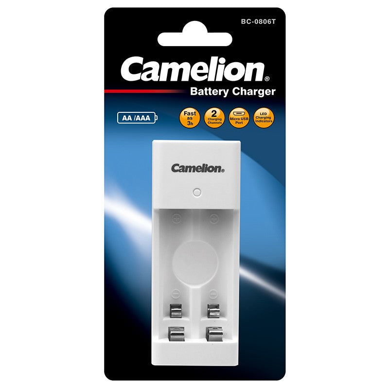 Camelion BC-0806T | 2 Bank AA AAA Battery Charger (Retail Box)