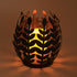 wholesale, wholesale decor, wisteria, leaf basket, flameless candle, battery operated candles, electronic candle, indoor decor, outdoor decor, home decor