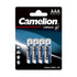 Camelion AAA P7 Lithium 4pk