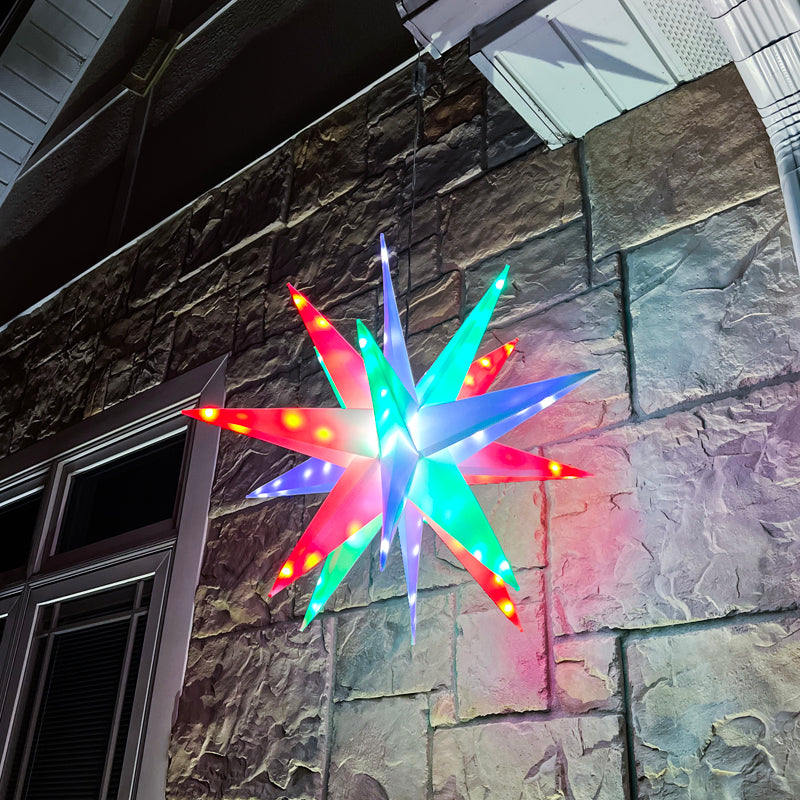 Twinklers™ | 22" Indoor & Outdoor Decorative LED Star
