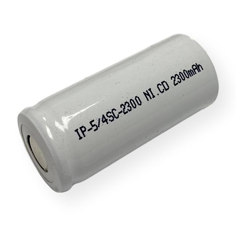 IP POWER 5/4 Sub C 2300mAh Ni-Cd Flat Top