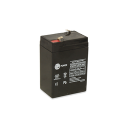 IP POWER IP645-F1, 6 Volt 4.5 Amp F1 Terminal, Sealed Lead Acid Rechargeable Battery