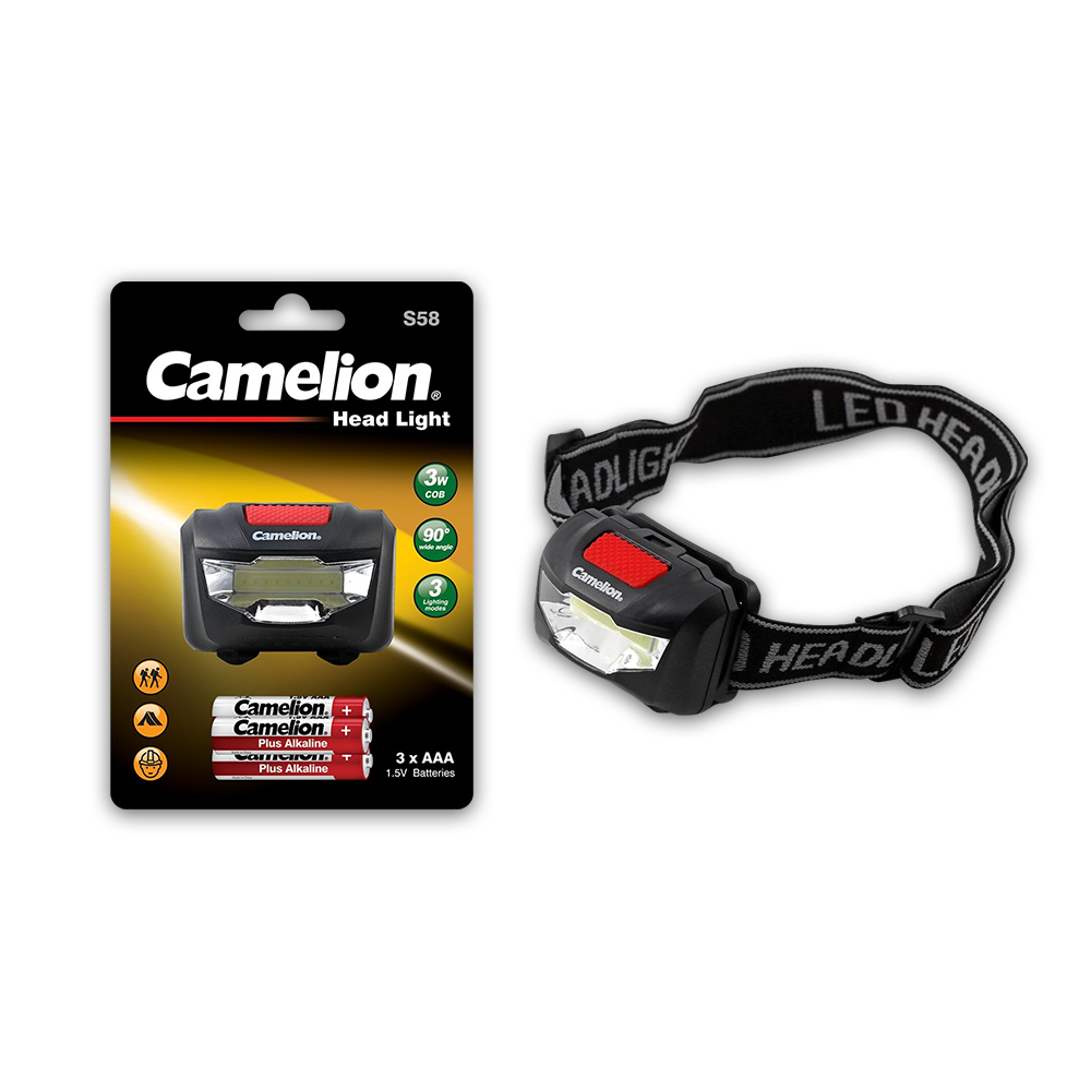 Camelion S58 COB LED Head Light