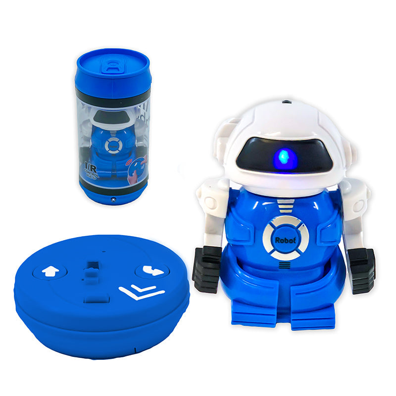 Infrared Controlled RC Mini Robot In A Can Shop Batteries and Things
