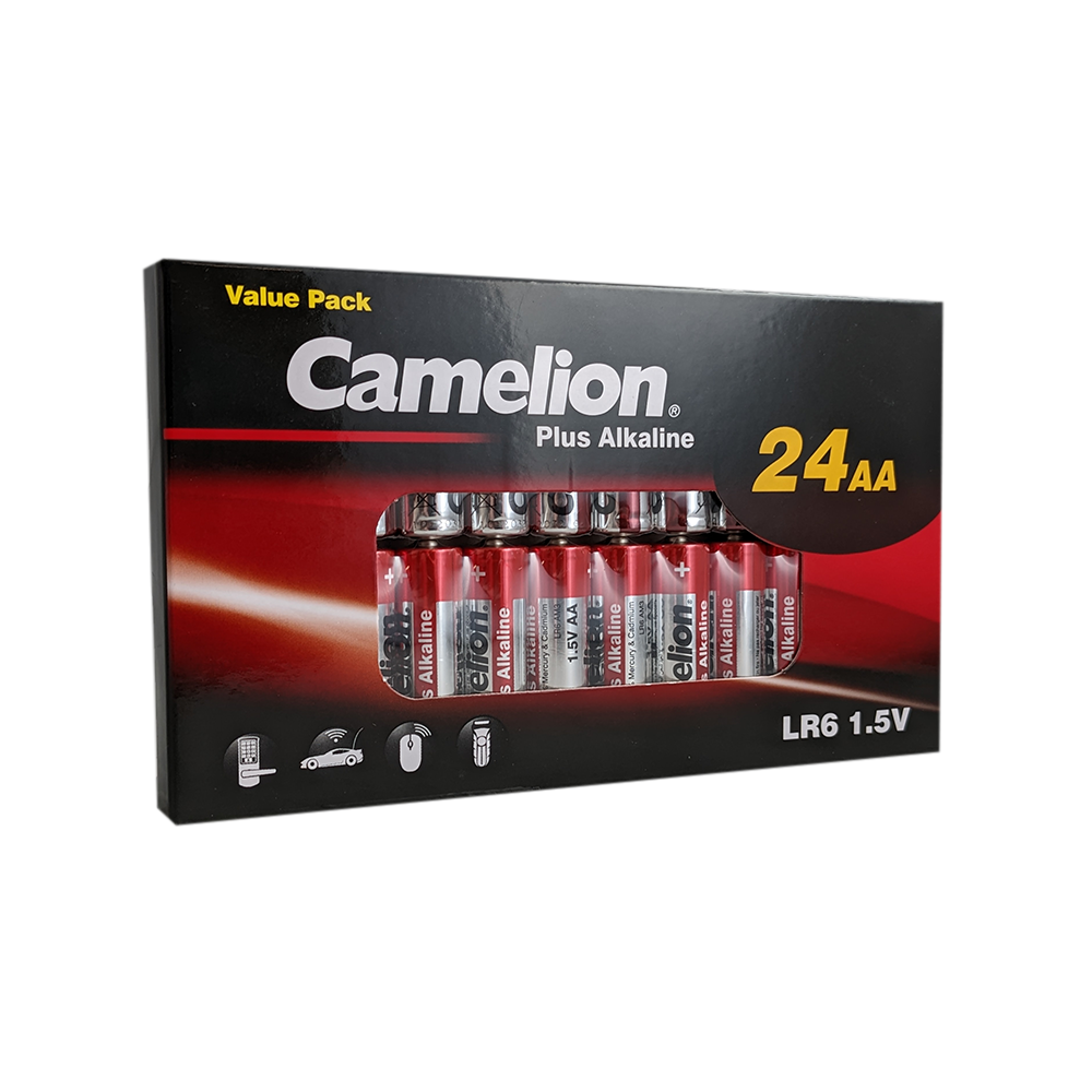 Camelion AA Alkaline Plus 24 Pack